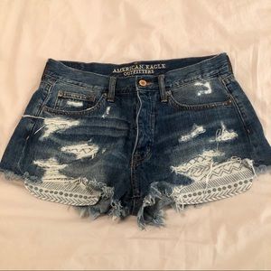 American Eagle jean shorts